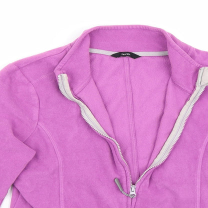 George Womens Purple   Jacket Coat Size 10