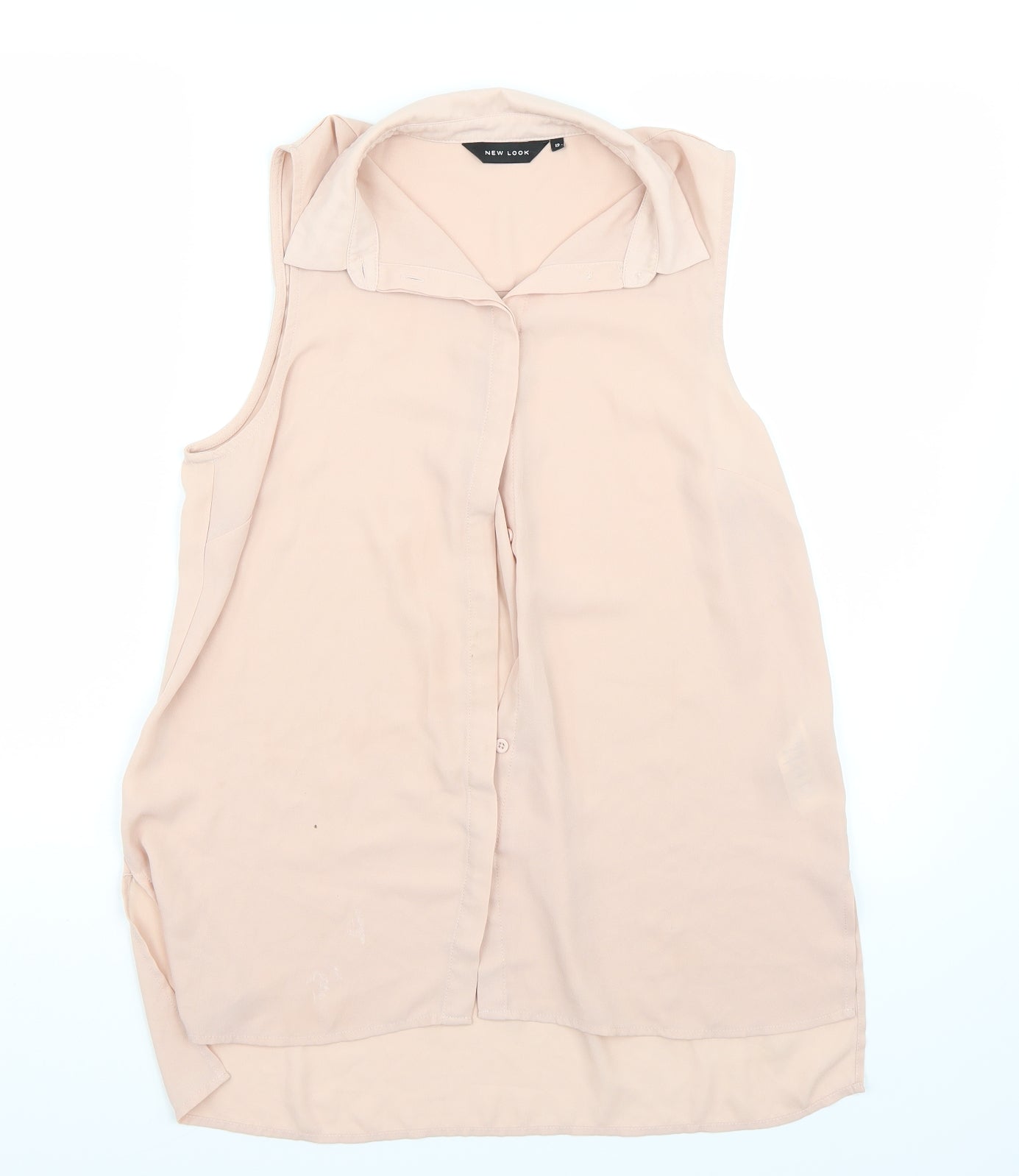 Newlook Womens Pink   Basic Button-Up Size 12