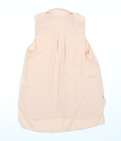 Newlook Womens Pink   Basic Button-Up Size 12