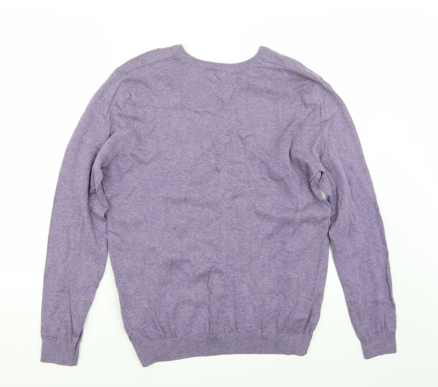 TU Mens Purple   Pullover Jumper Size M