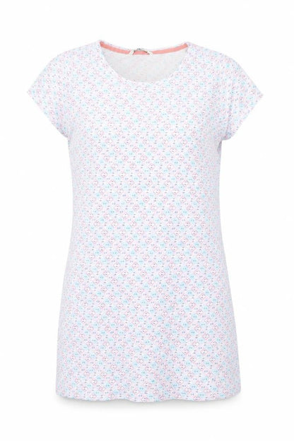 Tu Womens White   Basic T-Shirt Size 8
