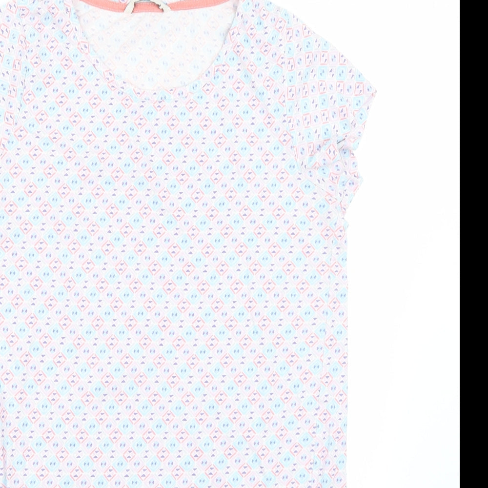 TU Womens White   Basic T-Shirt Size 8