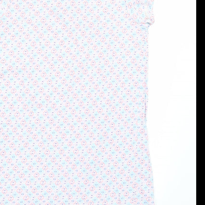 TU Womens White   Basic T-Shirt Size 8