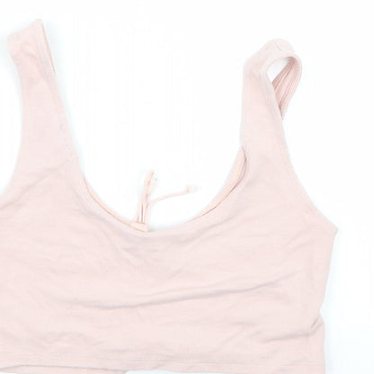 Topshop Womens Pink   Basic Tank Size 6