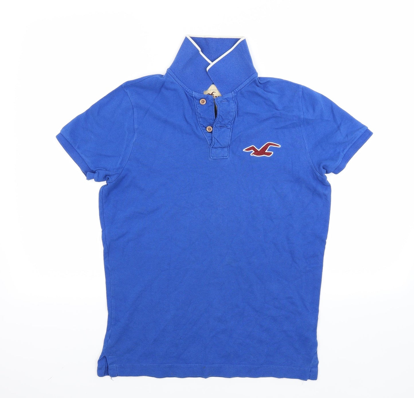 Hollister Mens Blue    Polo Size S