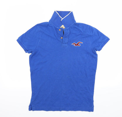 Hollister Mens Blue    Polo Size S