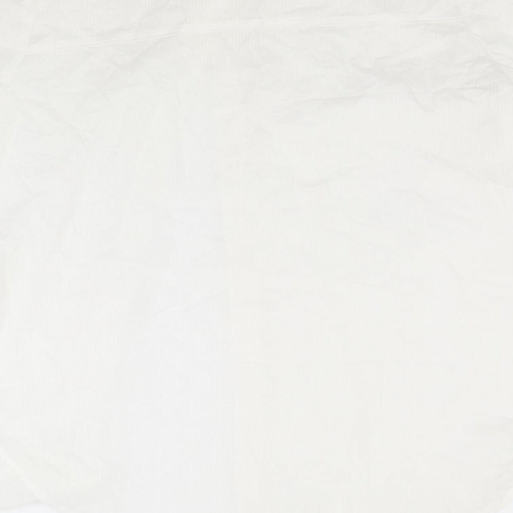 Womens UK Size 16 Peacocks White Basic Button-Up