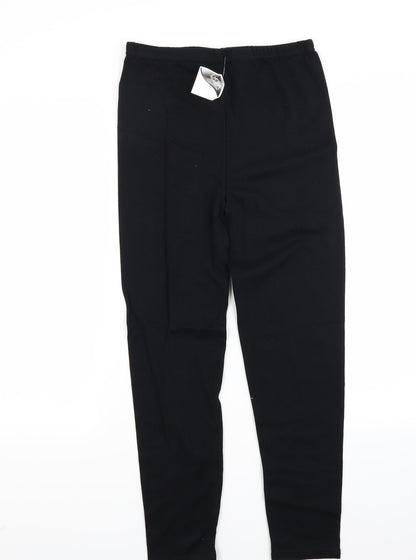 Dupont` Womens Black   Jogger Leggings Size S L26 in