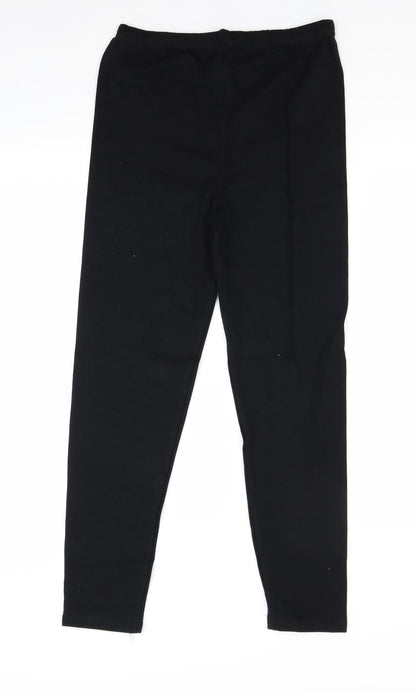 Dupont` Womens Black   Jogger Leggings Size S L26 in