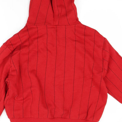 Divided Womens Red   Pullover Hoodie Size M