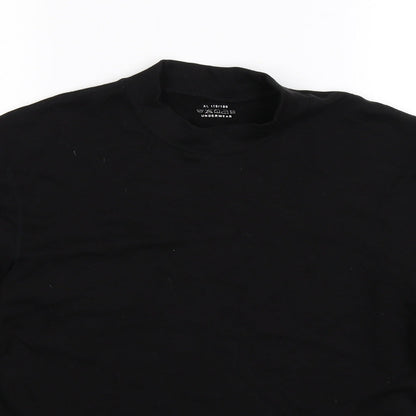 Womens Black   Pullover Sweatshirt Size XL