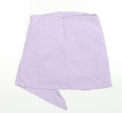 Bei Sen Womens Purple   A-Line Skirt Size 28 in