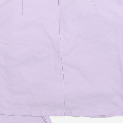 Bei Sen Womens Purple   A-Line Skirt Size 28 in