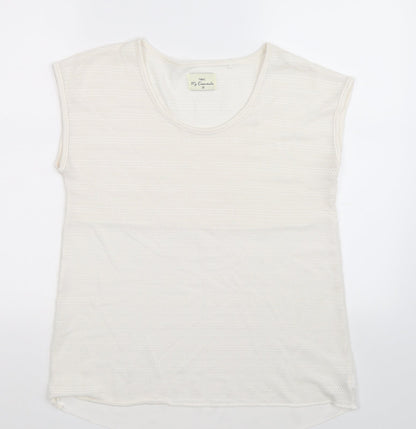 Womens UK Size 12 NEXT White Basic Tank