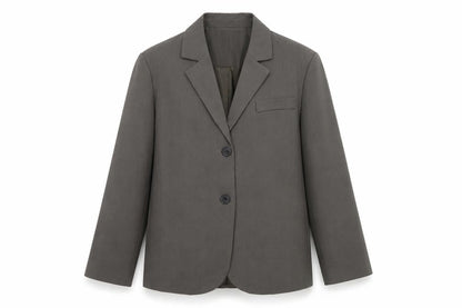 Du Cloud Womens Grey   Jacket Suit Jacket Size L