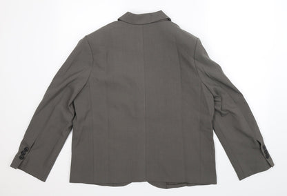 Du Cloud Womens Grey   Jacket Suit Jacket Size L