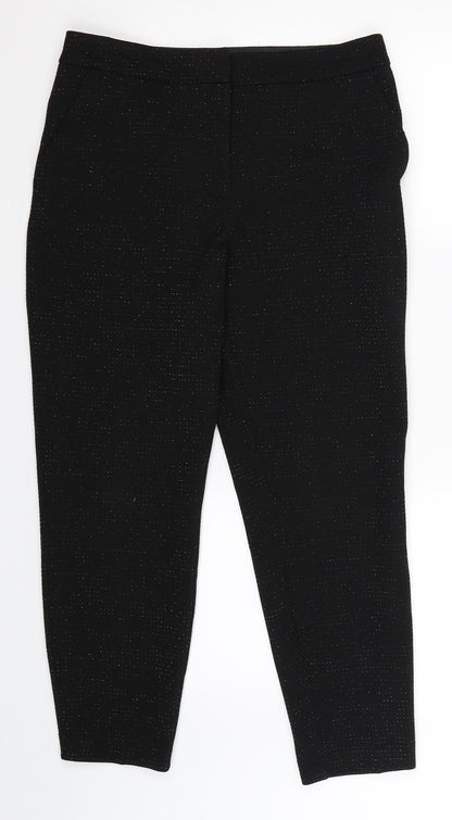 Soon Womens Black   Dress Pants Trousers Size 12 L25 in