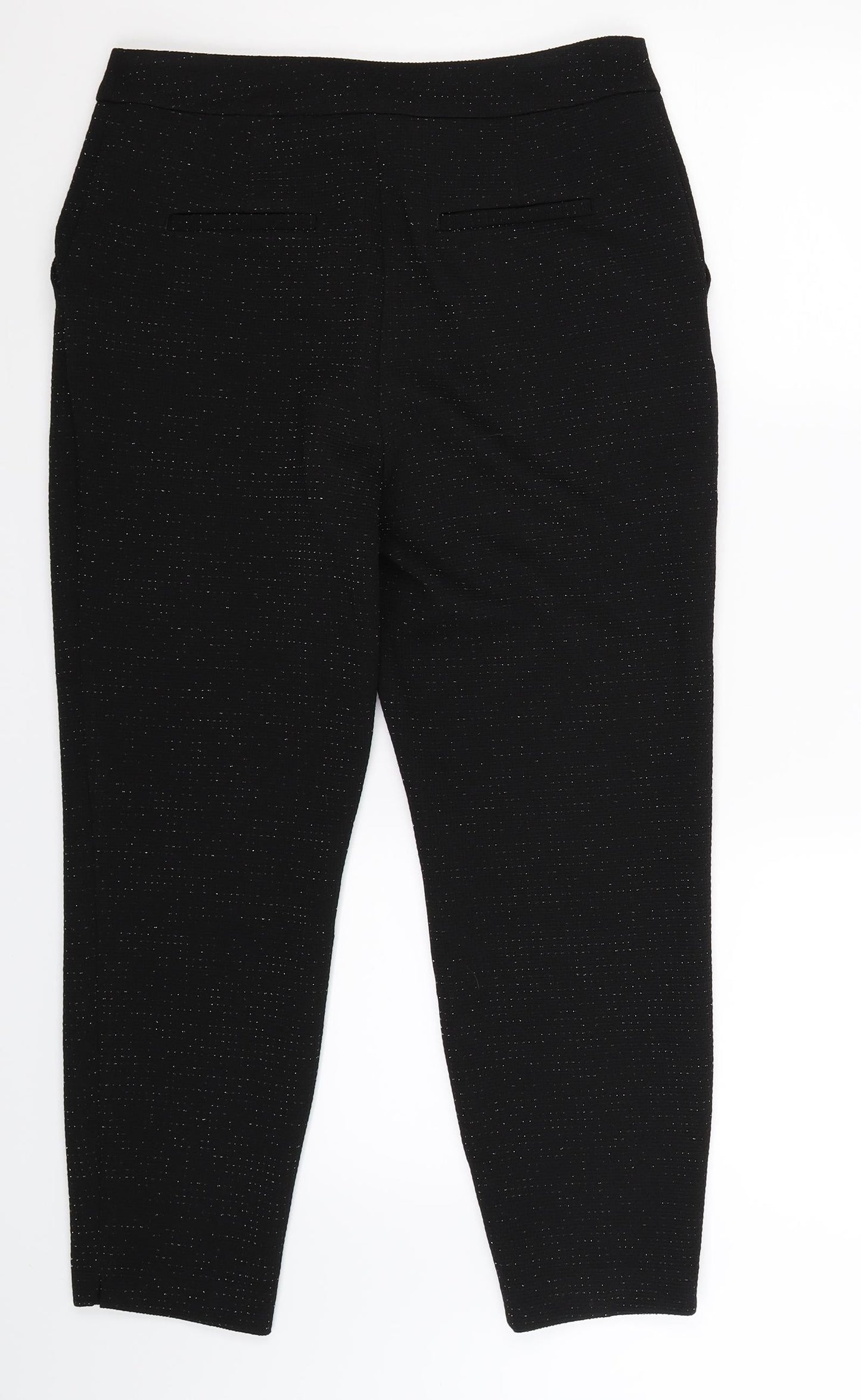 Soon Womens Black   Dress Pants Trousers Size 12 L25 in