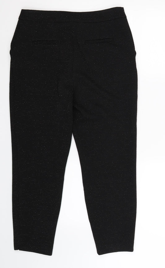Soon Womens Black   Dress Pants Trousers Size 12 L25 in