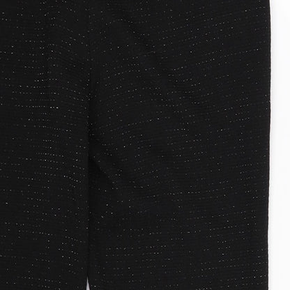 Soon Womens Black   Dress Pants Trousers Size 12 L25 in