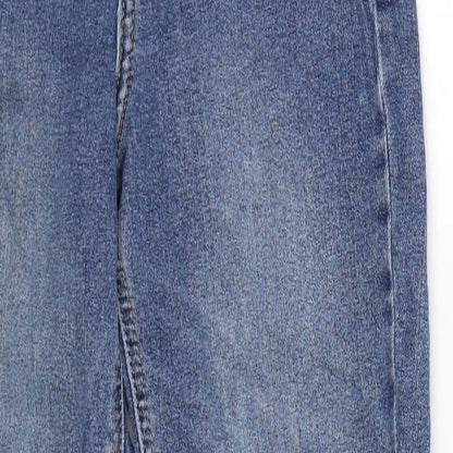 Topshop Womens Blue  Denim Skinny Jeans Size 26 in L26 in