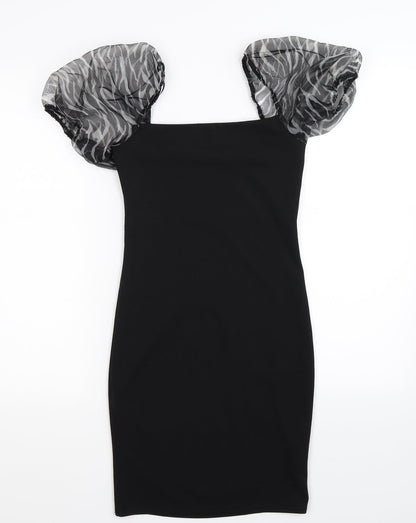 New Look Womens Black   Bodycon  Size 8