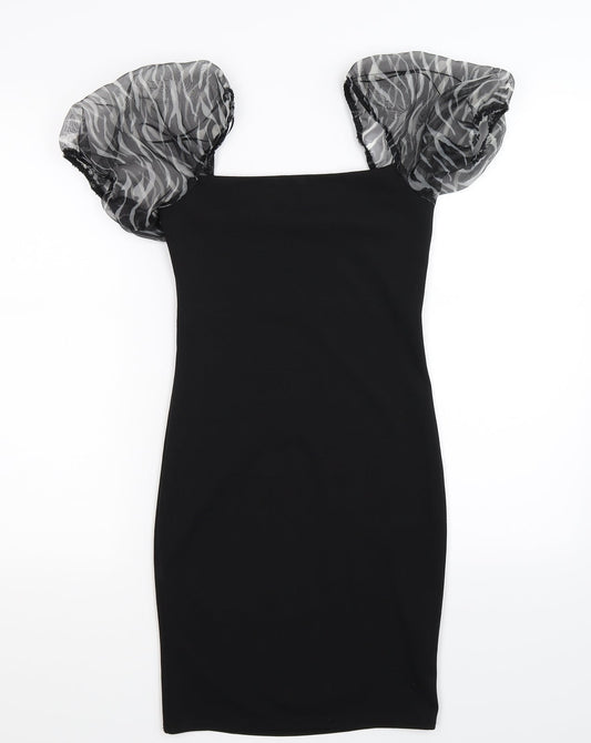 New Look Womens Black   Bodycon  Size 8
