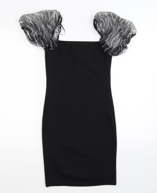 New Look Womens Black   Bodycon  Size 8