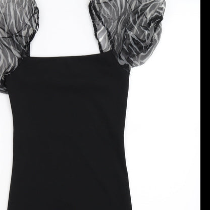 New Look Womens Black   Bodycon  Size 8