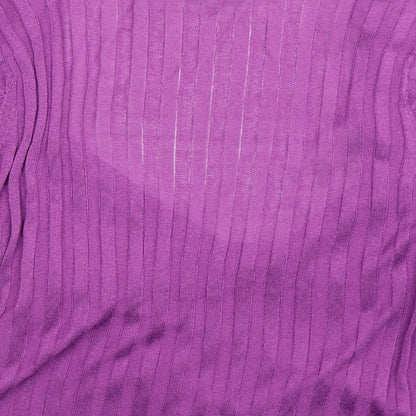 NEXT Womens Purple  Knit Cardigan Jumper Size 16