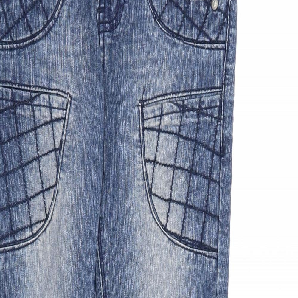 Preworn Girls Blue   Straight Jeans Size 7 Years