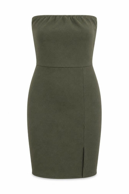 PRETTYLITTLETHING Womens Green   Bodycon  Size 4