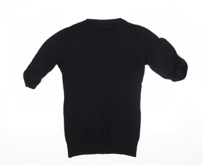 Miso Womens Black   Pullover Jumper Size 10