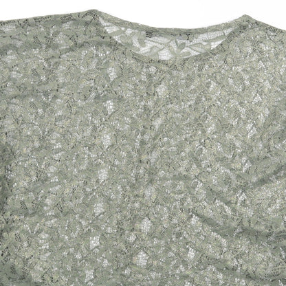 Womens UK Size 8 Atmosphere Green Basic Blouse