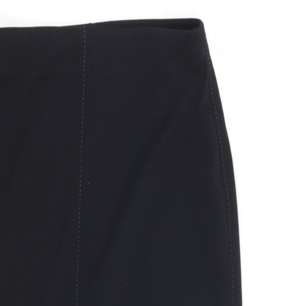 H&M Womens Black   Straight & Pencil Skirt Size M
