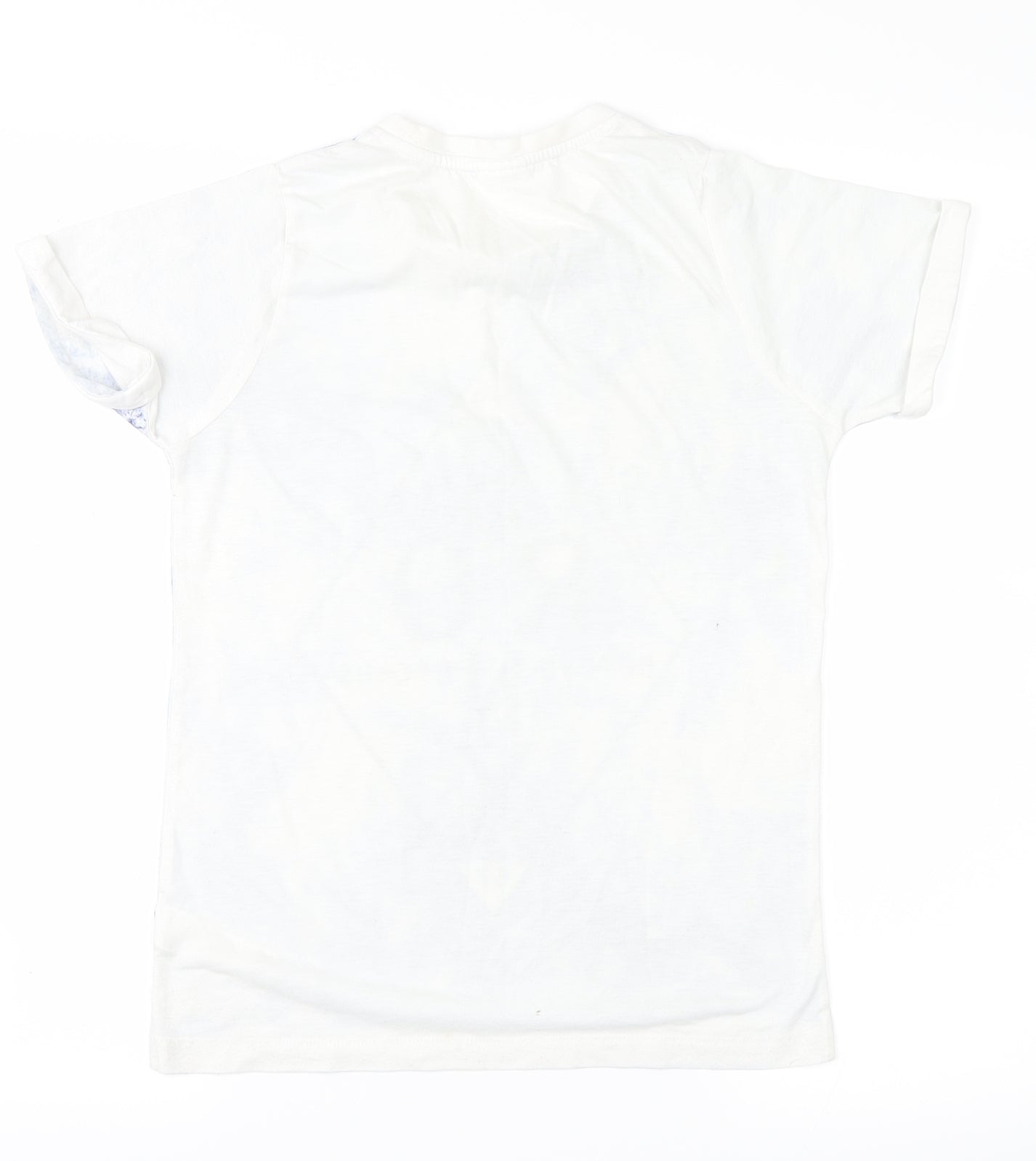 F&F Boys White   Basic T-Shirt Size 10-11 Years  - nyc