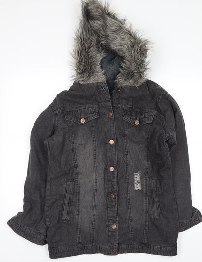 Vintage Womens Grey   Jacket  Size L