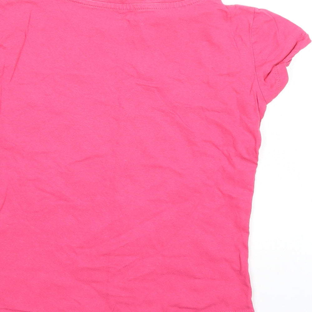 PEP&CO Girls Pink   Basic T-Shirt Size 8-9 Years