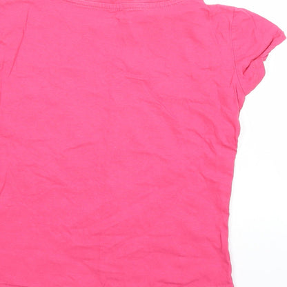 PEP&CO Girls Pink   Basic T-Shirt Size 8-9 Years