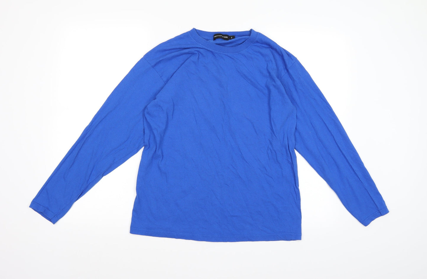 PRETTYLITTLETHING Womens Blue   Basic T-Shirt Size S  - Los Angeles