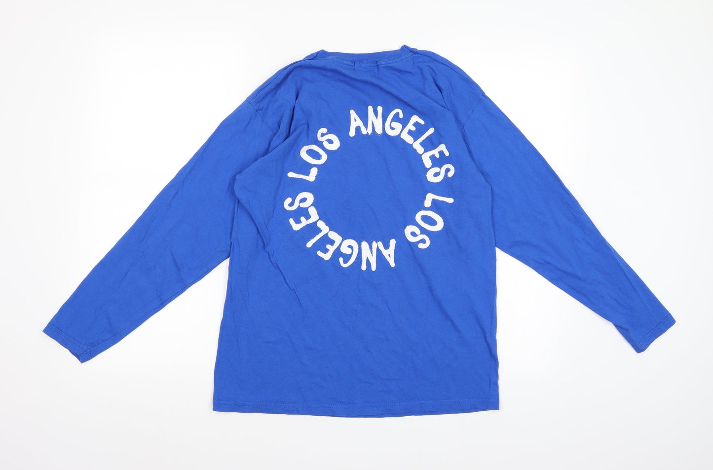 PRETTYLITTLETHING Womens Blue   Basic T-Shirt Size S  - Los Angeles