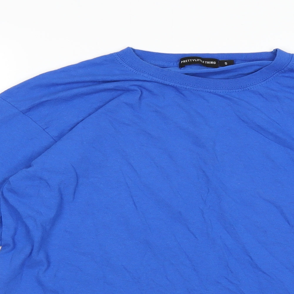 PRETTYLITTLETHING Womens Blue   Basic T-Shirt Size S  - Los Angeles