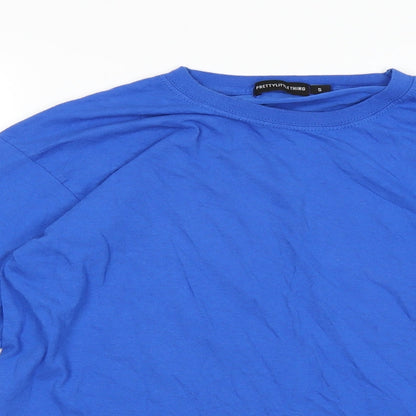 PRETTYLITTLETHING Womens Blue   Basic T-Shirt Size S  - Los Angeles
