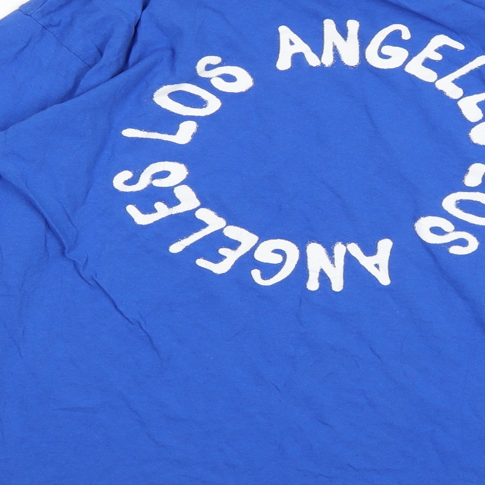 PRETTYLITTLETHING Womens Blue   Basic T-Shirt Size S  - Los Angeles