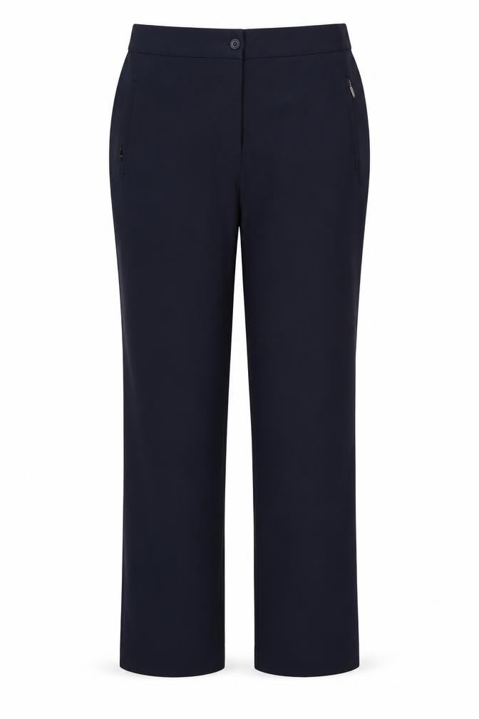 Marks & Spencer Womens Blue  Rayon Dress Pants Trousers Size 12 L28 in