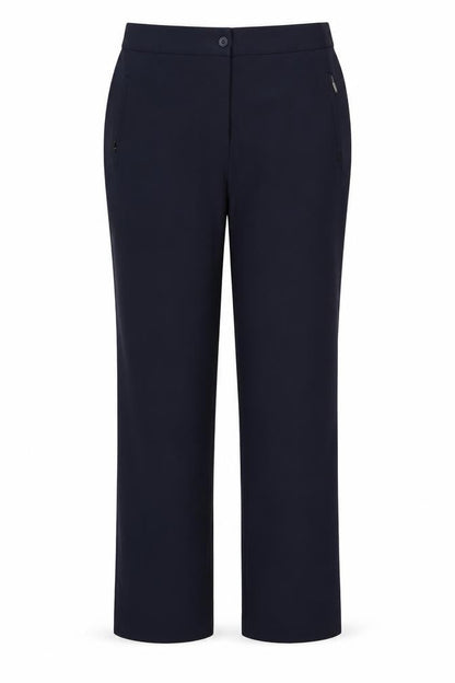 Marks & Spencer Womens Blue  Rayon Dress Pants Trousers Size 12 L28 in