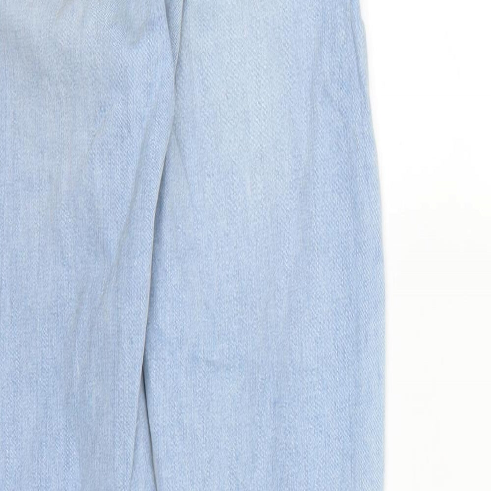 Denim co. Womens Blue  Denim Skinny Jeans Size 6 L28 in