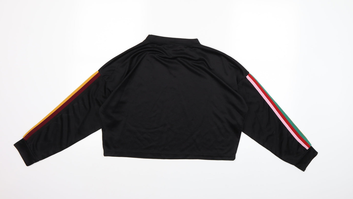 New Look Girls Black   Pullover Sweatshirt Size 12-13 Years