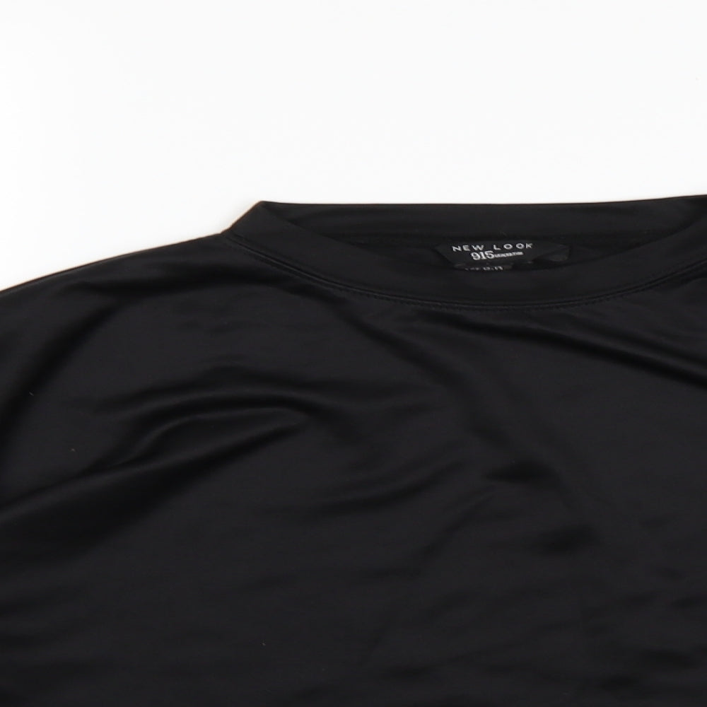 New Look Girls Black   Pullover Sweatshirt Size 12-13 Years