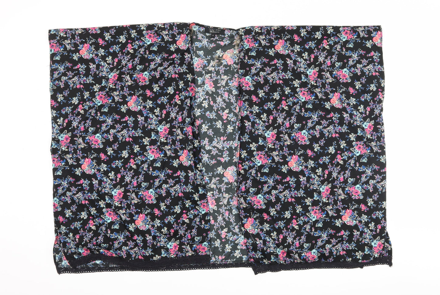 New Look Girls Black Floral  Jacket  Size S